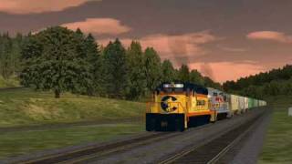 MSTS Railfanning CSX Sandpatch Part 4 [upl. by Ivory]