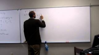 Specific Heat Calculations  Final Temperature 002 [upl. by Eddra]