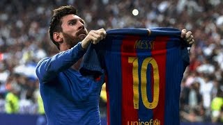 Leo Messi Goal vs Real Madrid 2017  RAY HUDSON AMAZING COMMENTARY  720p 60fps  By Pirelli7 [upl. by Betsey]