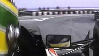 Ayrton Senna Qualifying Lap Monaco [upl. by Nennahs]