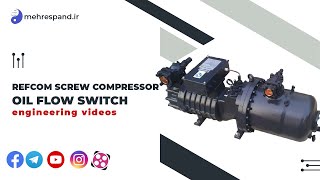 Refcomp screwcompressor Oil flowswitch [upl. by Anierdna27]