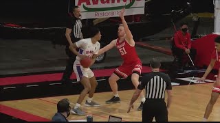 Evansville basketball falls to Bradley [upl. by Jodee]