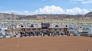 76th Annual Navajo Nation Fair Open Indian Rodeo Championship Sunday Performance [upl. by Ahsimrac]