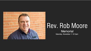 Rob Moore Memorial [upl. by Uhsoj503]