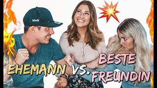 EHEMANN vs BESTE FREUNDIN  wer kennt mich besser  Maren Wolf [upl. by Aittam]