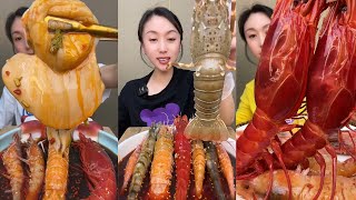 Yummy 012 Eat Oyster🦪🦪Lobster🦞🦞  seafood 🦐 🦐  mukbang seafood eatingshow [upl. by Hausner]