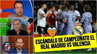 ESCANDALOSA POLÉMICA Real Madrid vs Valencia Jesús Gil Manzano está bajo la lupa  Fuera de Juego [upl. by Otiragram]