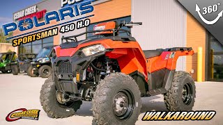 Walkaround  2024 Polaris® Sportsman 450 HO [upl. by Anali388]