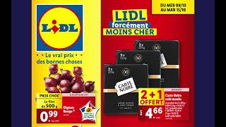 Lidl catalogue France 9 10  15 10 2024 broschure l Lidl FR [upl. by Enimsaj]