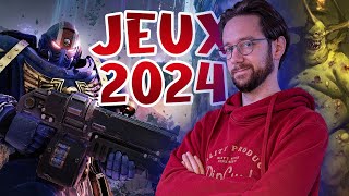 Les jeux que jattends le plus en 2024 [upl. by Alleciram]