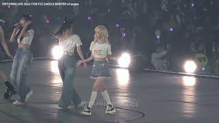 240222 SMTOWN LIVE 2024 SMCU PALACE TOKYO  Ending 빛HOPE  aespa WINTER fancam [upl. by Agnot]