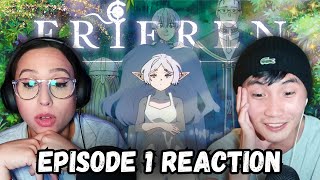 ALREADY PULLING OUR HEART STRINGS  Frieren EP1 REACTION amp REVIEW [upl. by Lawton784]