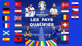 Qualification EURO 2024 UEFA les 21 pays qualifiés EURO 2024 UEFA [upl. by Ylrrad]