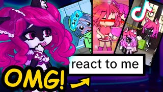 Reacting to Gacha Life Tik Toks BY FANS 2 [upl. by Berners]