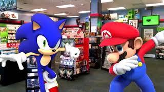 Marios Donnybrook at GameStop [upl. by Yelserp317]