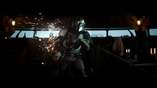 The Mandalorian Trailer without music with dialogues and sound design remake [upl. by Esinaj902]