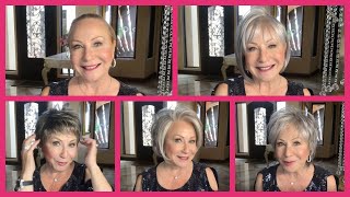 Glamorous Grey Wig Styles for Women Over 60 Official Godivas Secret Wigs Video [upl. by Nel902]