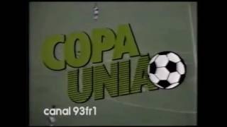 Chamada Copa União TV Globo  Setembro de 1987 [upl. by Notnef]