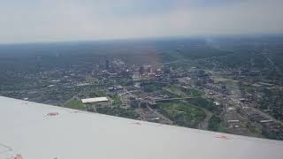 American airlines landing in Rochester NY [upl. by Yentuoc]