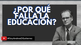 ¿Por qué falla la educación  BF Skinner [upl. by Ynnep]