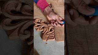 Wood carving batak flower art video new model shorts carvingwood batak woodart [upl. by Mccourt]