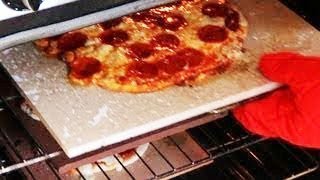 How To Make a Pizza Stone from ordinary tile [upl. by Nesta]