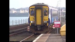 Stranraer amp Barrhill Railway Stations  Train from Ayr [upl. by Barton]