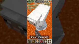 mincraft sheep IQ test virla ytshorts youtube gaming minecraft AJA3 ycreatures hypixel sim [upl. by Ataliah]