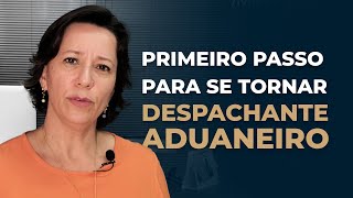 Como fazer para se tornar DESPACHANTE ADUANEIRO  Ivana Arantes [upl. by Annaerb]