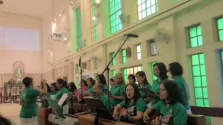 Panginoon Aming AlayOffertory songcover by TG Choir St Jude Church HK [upl. by Aieken682]