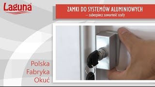 Zamki do systemów aluminiowych  zabezpiecz zawartość szafy [upl. by Nikolia430]