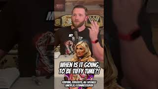 When is Tiffy Time wwe wwesmackdown wwefan wwebadblood prowrestling fypage wweuniverse [upl. by Llenrahs]