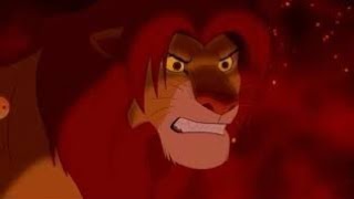 The Lion King 1994 Simba vs Scar Fight RESCORED with At The Speed of Force from the Snyder Cut [upl. by Dell665]