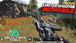 O NOVO LOOTER SHOOTER MOBILE Veja o modo Operação De Risco no DELTA FORCE MOBILE [upl. by Nealon]