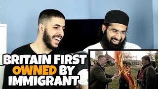 BRITAIN FIRST OWNED BY IMMIGRANT REACTION [upl. by Lucey]