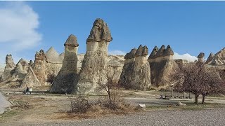 Mushroom Valley in CappadociaCappadocia Turkey  LiFeWiThFaReeHa [upl. by Anaehs]