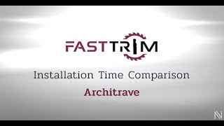 Fast Trim Architrave Time Comparison [upl. by Nnaik998]