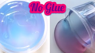 MUST WATCH REAL HOW TO MAKE THE BEST CLEAR SLIME WITHOUT GLUE WITHOUT BORAX EASY SLIME [upl. by Zetra]