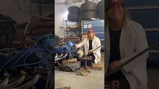 Ford engine makeshiftgarage engine fe ford horsepower viralvideo fyp insane wow crazy [upl. by Enwad]