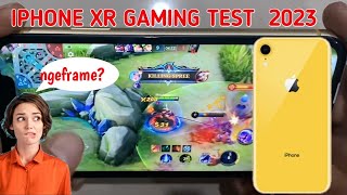 TES MAIN MOBILE LEGENDS IPHONE XR 2023  MASIH LANCAR [upl. by Marisa]