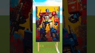 Drawing Optimus prime quot TRANSFORMER quot in Scary Teacher 3D funny scarryteacher transformers [upl. by Kopans689]