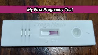 live pregnancy test 1day after missed periodpreganewspregnancytestpregnancyttcpregnancyjourney [upl. by Shwalb106]