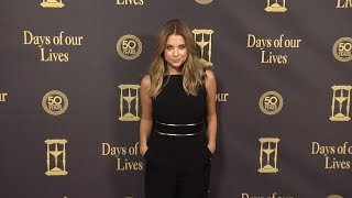 Ashley Benson Red Carpet Style at Days of Our Lives 50 Anniversary Party [upl. by Radley554]