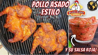 Como hacer Pollo Asado estilo Pollo Feliz  Cocina Universal [upl. by Bibeau]