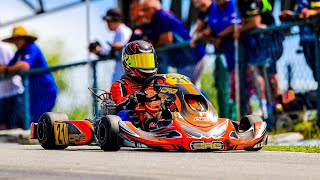 4K  Junior Menor  NICOLAS GUTH 200724  Copa Brasil de Kart 2024 Primeira Classificatória [upl. by Ahseenat]