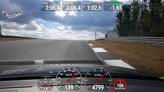 Fast Lap Bilster Berg Onboard VW Golf 7 R Performance [upl. by Aretta]