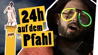 Challenge 24 Stunden auf dem Pfahl beim Festival  „Das schaffst du nie“ [upl. by Eramat653]