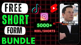 instagram reels bundle free download  shorts bundle  tiktok bundle [upl. by Keelby]