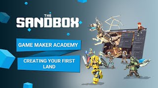 The Sandbox Game Maker Alpha Tutorial  Creating Your First LAND [upl. by Raimund]