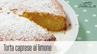 VideoPic  Torta caprese al limone [upl. by Nashom]